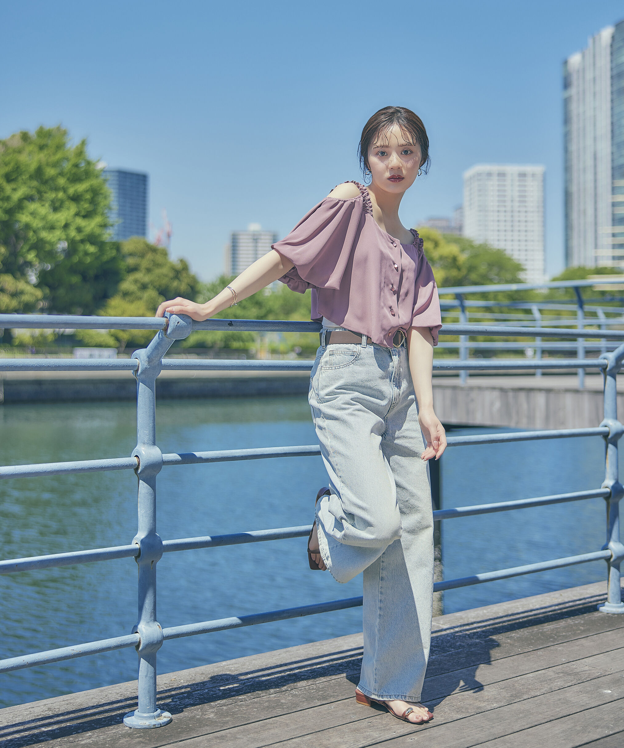 PROPORTION BODY DRESSING「フリルバルーンブラウス」|シャツ・ブラウス|