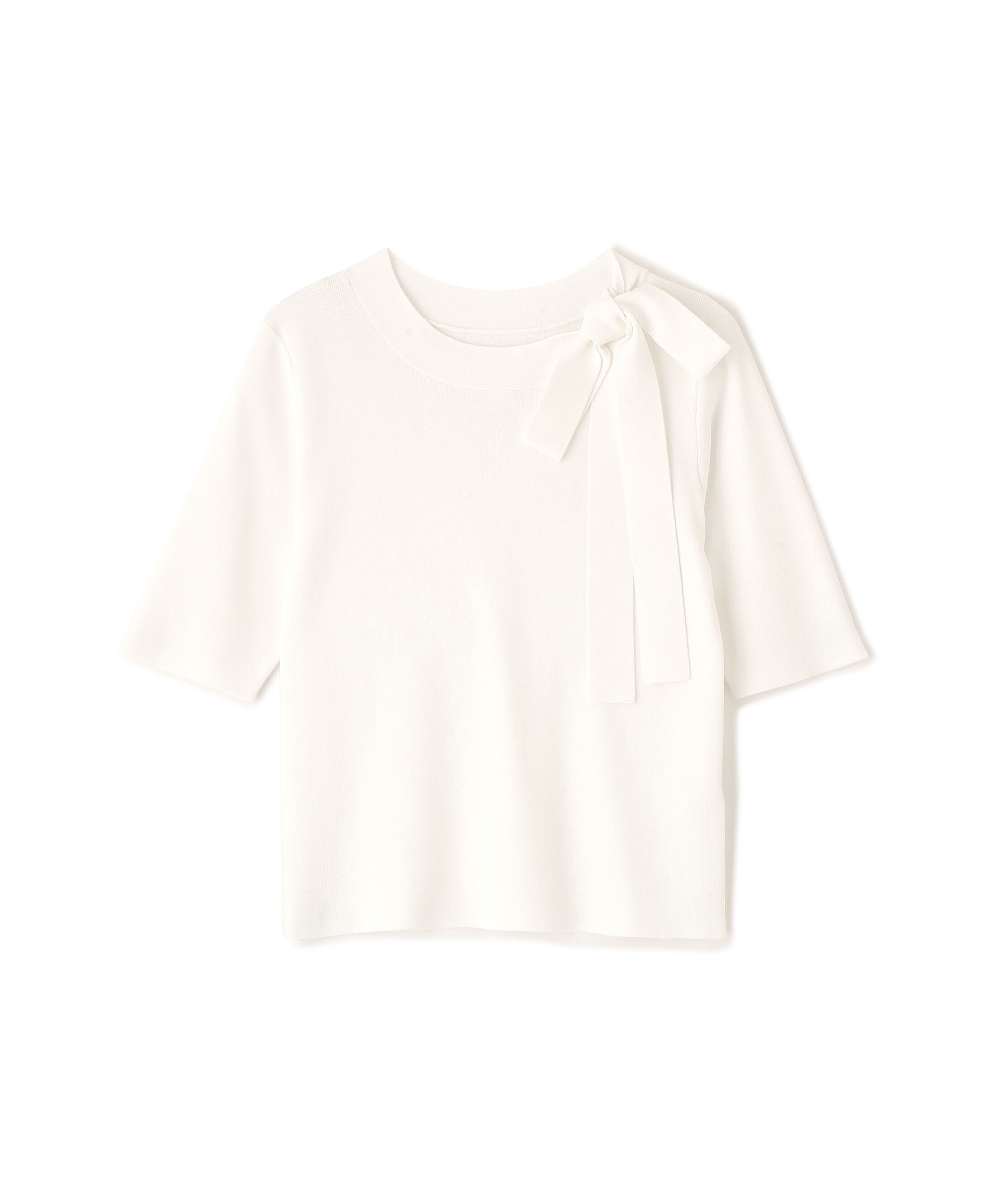 PROPORTION BODY DRESSING「＜UV＞サイドリボンニット　26SS」|ニット・セーター|