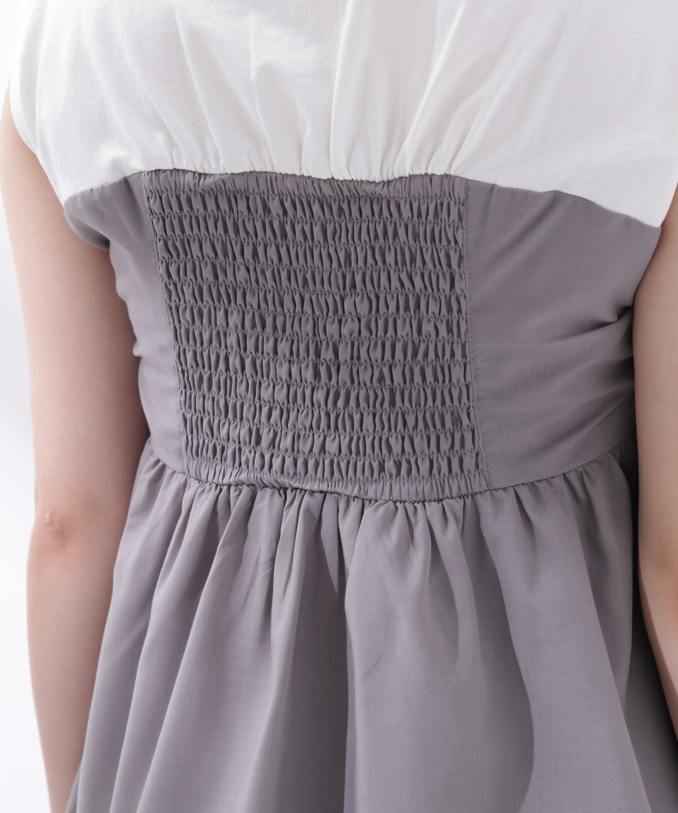 PROPORTION BODY DRESSING「フロントリボンドッキングカットソー」|Tシャツ・カットソー|