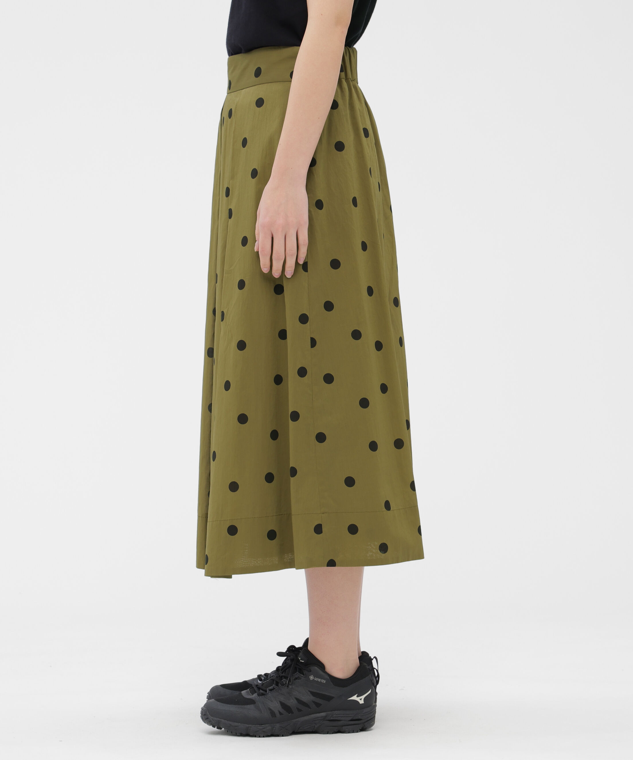  「POLKA DOT COTTON POPLIN SKIRT」|スカート|