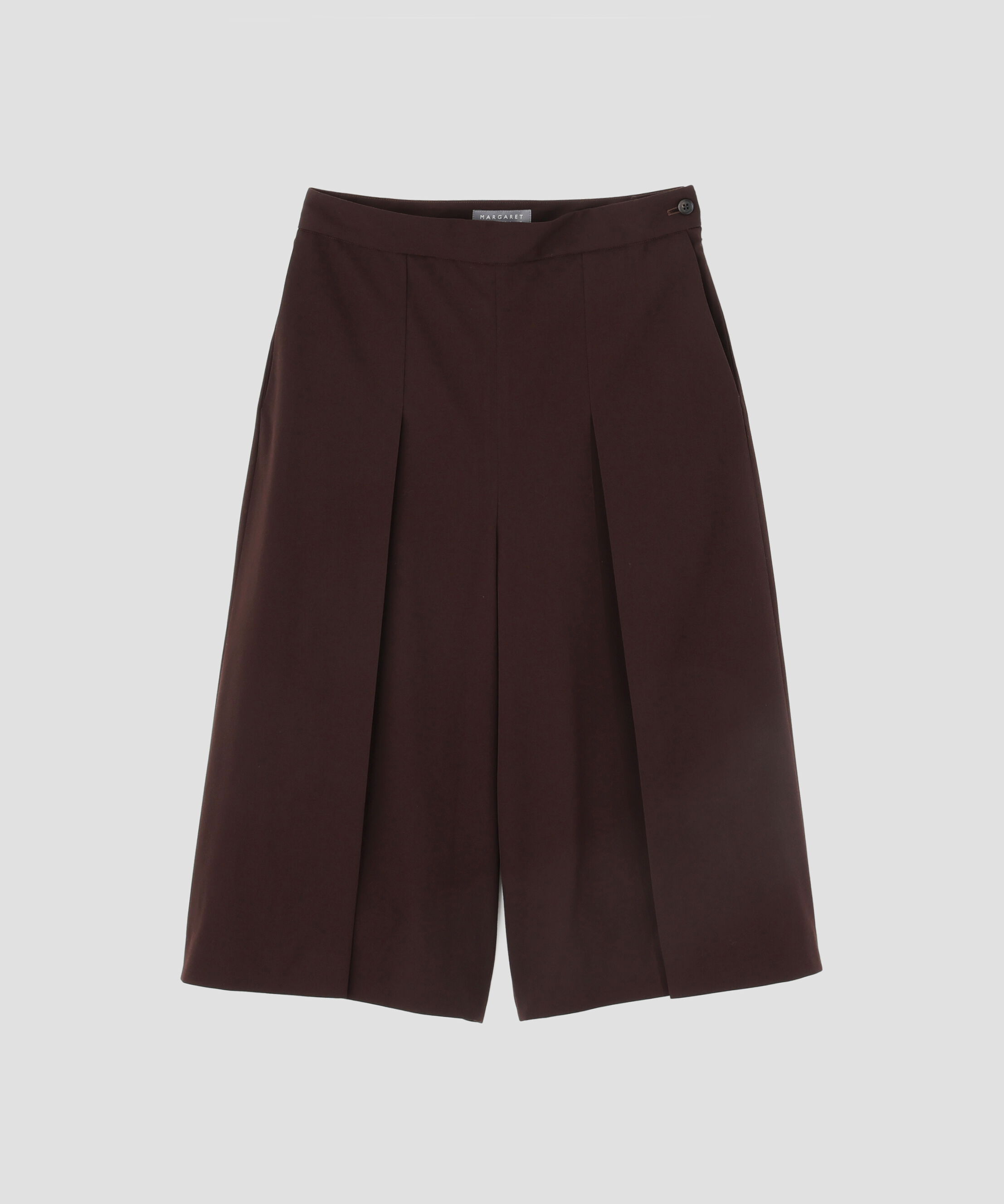  「FLUID WOOL TROUSERS」|キュロット|