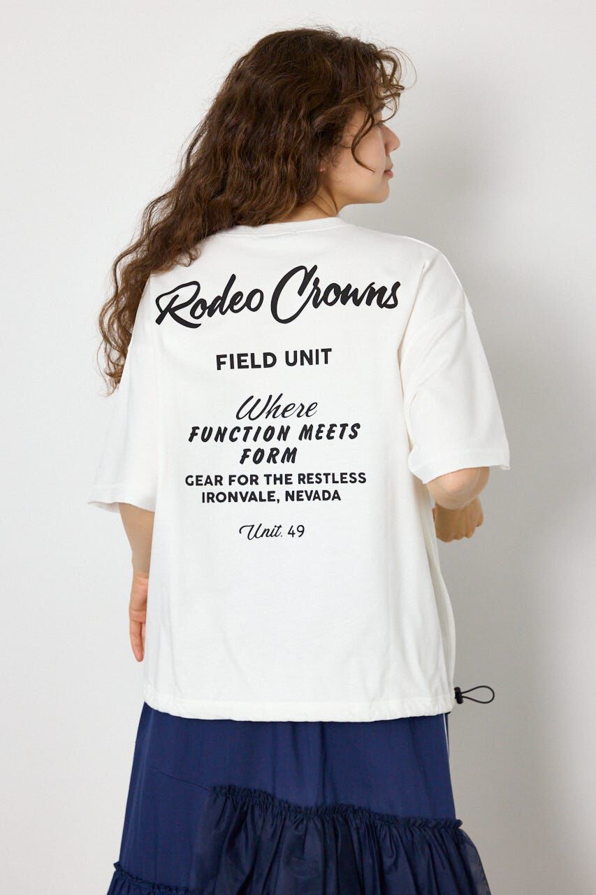 RODEO CROWNS「ロゴワイドカットトップス」|Tシャツ・カットソー|