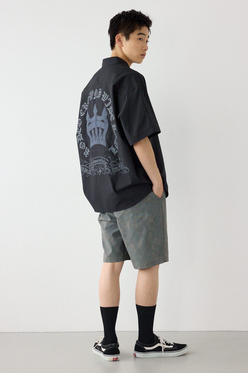 RODEO CROWNS「COOLMAX(R)ファブリック製・BLKletterシャツ」|シャツ・ブラウス|