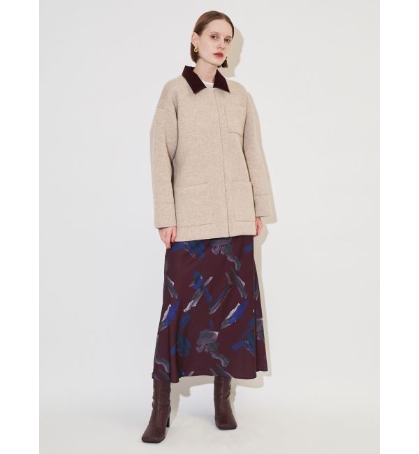 ELENDEEK「BICOLOR KNIT JK」|ブルゾン・スタジャン|