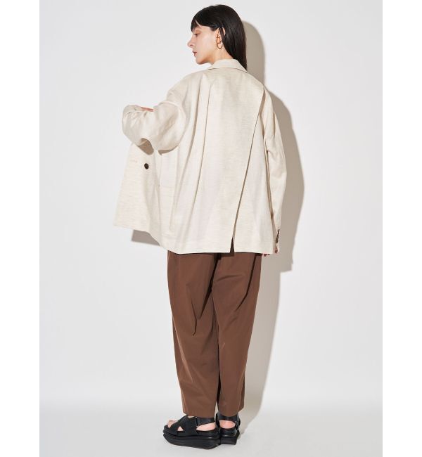 ELENDEEK「BACK CROSS TAILORED JK」|テーラードジャケット|