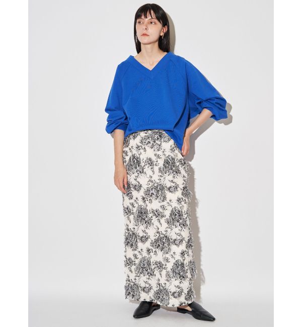 ELENDEEK「MULTI JACQUARD SK」|スカート|