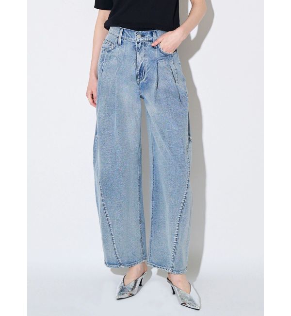ELENDEEK「PANEL TUK DENIM WIDE PT」|デニム|