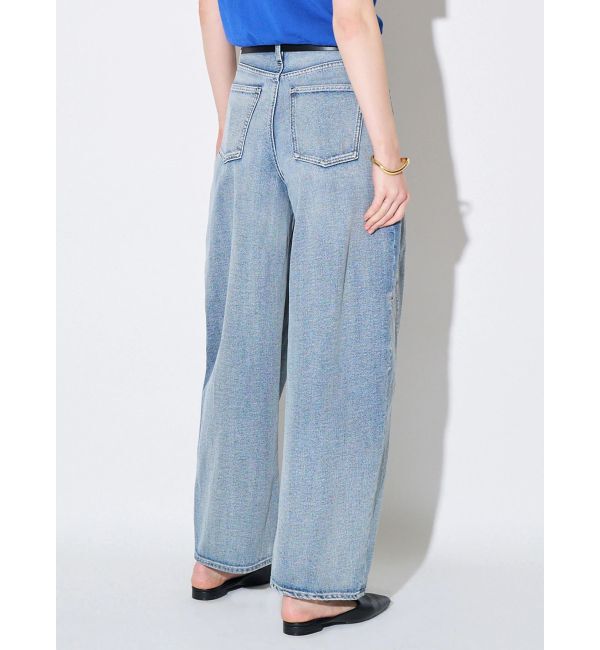 ELENDEEK「PANEL TUK DENIM WIDE PT」|デニム|
