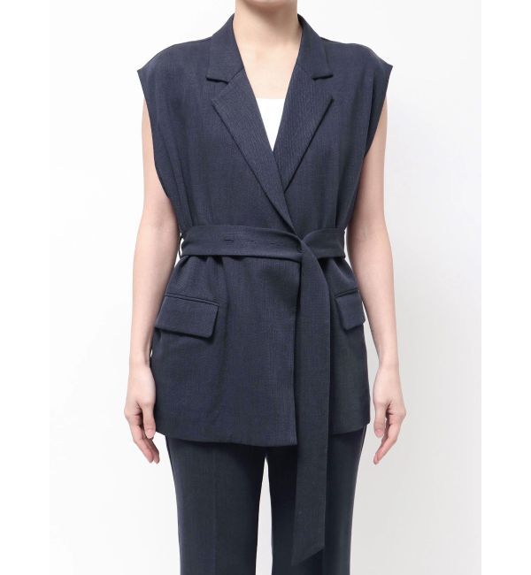 ELENDEEK「BELTED TAILORED GILET」|その他|