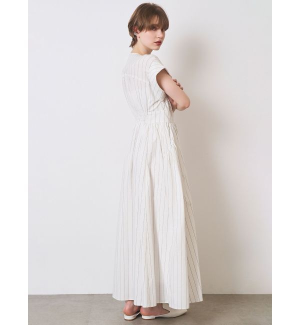 ELENDEEK「OPEN COLLAR SHIRT OP」|ワンピース|
