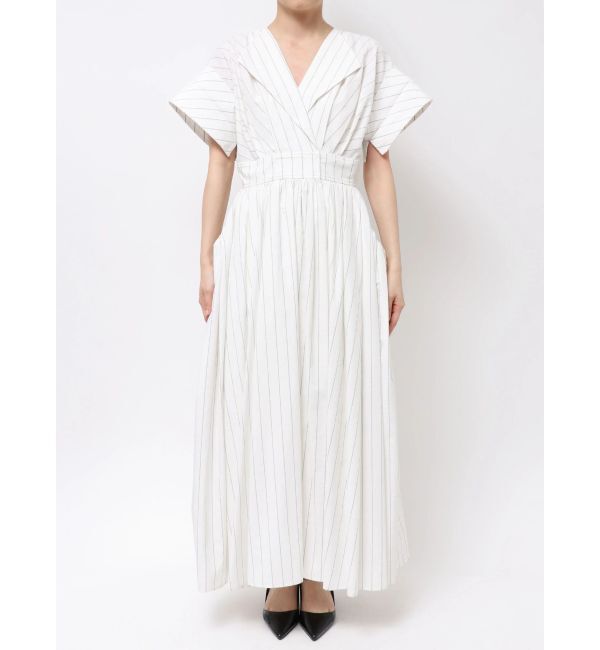 ELENDEEK「OPEN COLLAR SHIRT OP」|ワンピース|