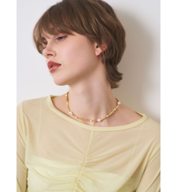 ELENDEEK「3WAY BEADS NECKLACE」|ネックレス|