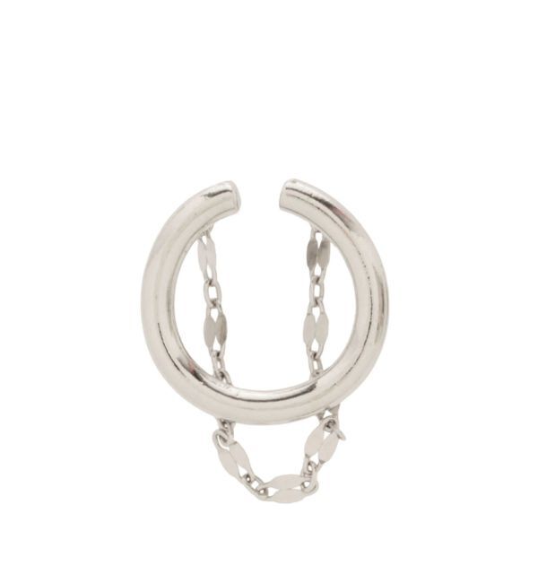 ELENDEEK「ASYMMETRY HOOP EAR CUFF」|イヤーカフ|