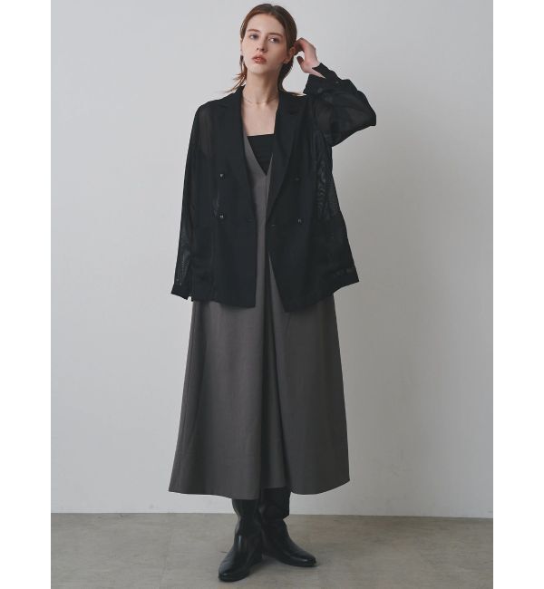 ELENDEEK「SHEER MESH JK」|テーラードジャケット|