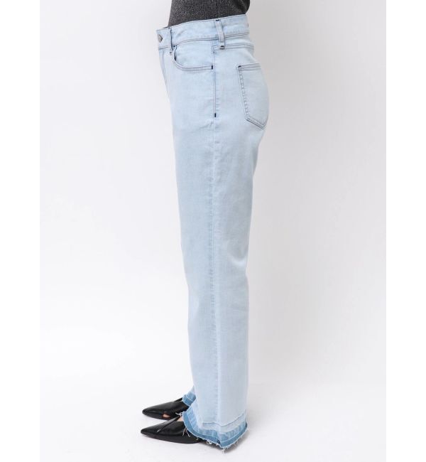 ELENDEEK「SEMI FLARE ROUGH DENIM WIDE PT」|デニム|