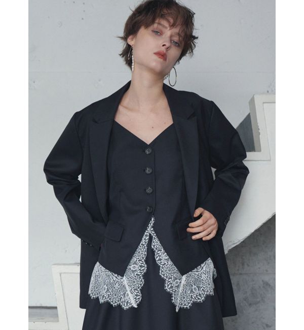 ELENDEEK「BOXY TAILORED JK」|テーラードジャケット|