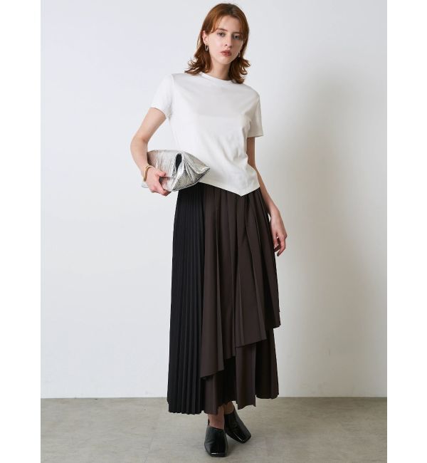 ELENDEEK「ASYME HEM T-SHIRT」|Tシャツ・カットソー|