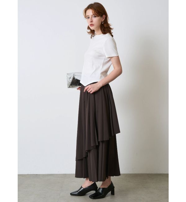 ELENDEEK「ASYME HEM T-SHIRT」|Tシャツ・カットソー|