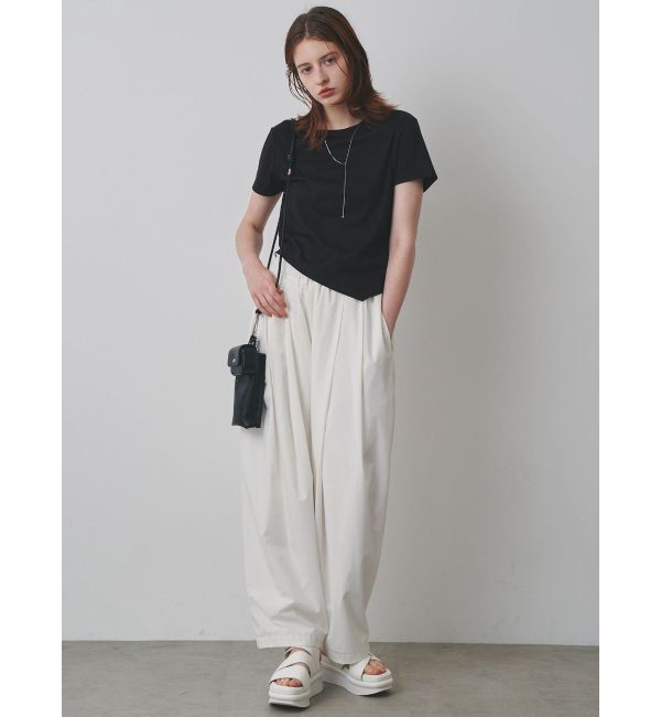 ELENDEEK「ASYME HEM T-SHIRT」|Tシャツ・カットソー|