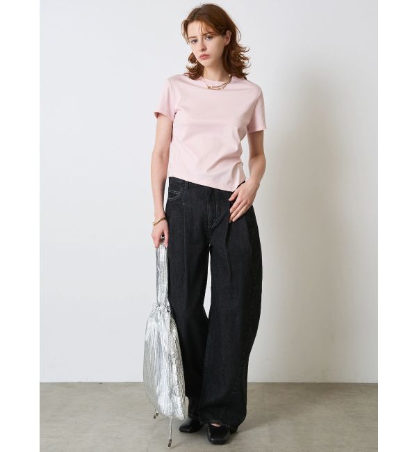ELENDEEK「ASYME HEM T-SHIRT」|Tシャツ・カットソー|