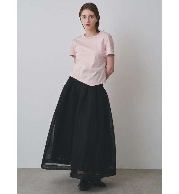ELENDEEK「ASYME HEM T-SHIRT」|Tシャツ・カットソー|