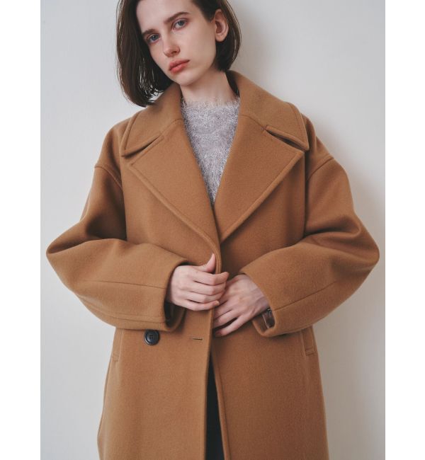 ELENDEEK「BIG COLLAR WOOL CT」|チェスターコート|
