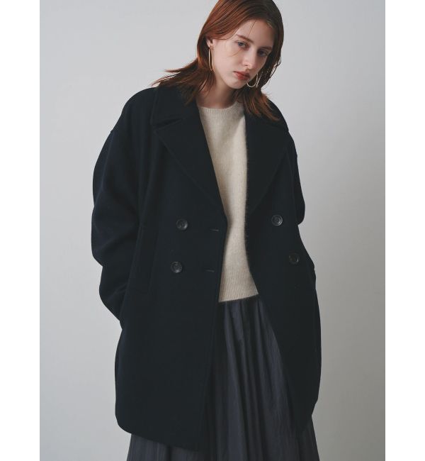ELENDEEK「BIG COLLAR WOOL CT」|チェスターコート|