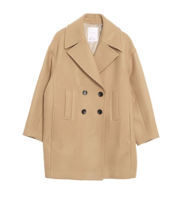 ELENDEEK「BIG COLLAR WOOL CT」|チェスターコート|