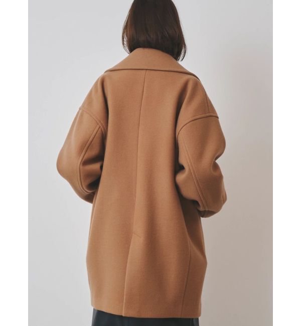 ELENDEEK「BIG COLLAR WOOL CT」|チェスターコート|