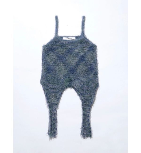 EMODA「【VEQUM】MIXTURE HALTER KNIT」|ニット・セーター|