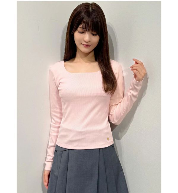 MERCURYDUO「テレコ長袖トップス」|Tシャツ・カットソー|