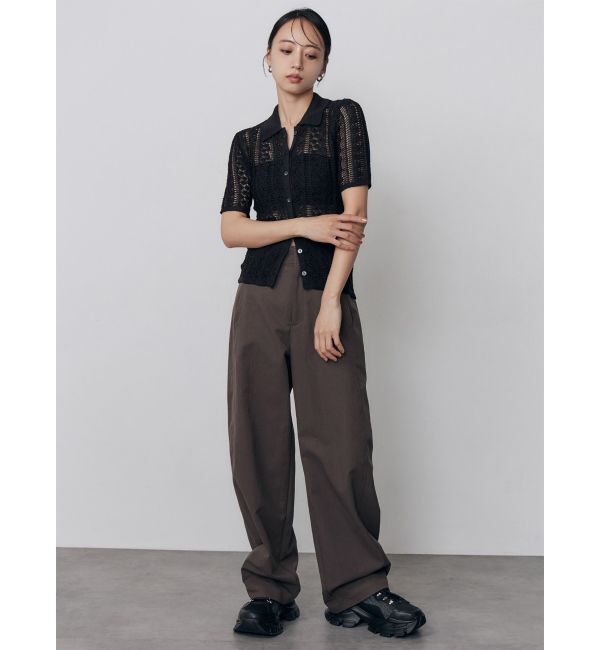 MURUA「ベーシックバレルレッグパンツ」|その他|