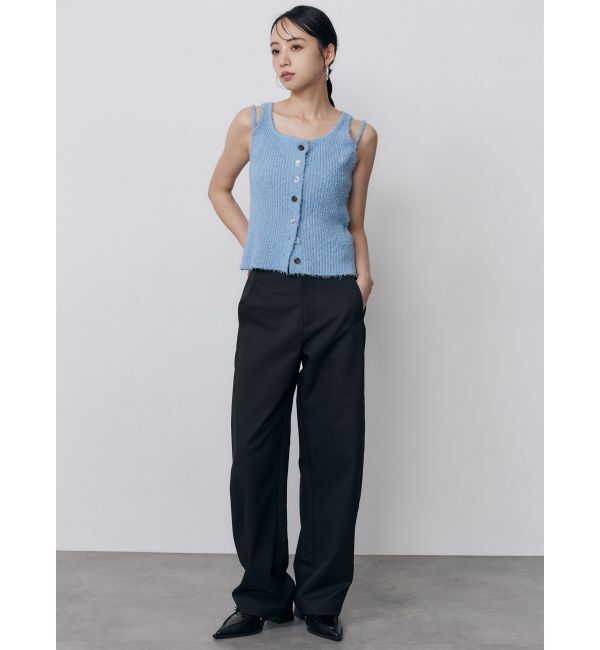 MURUA「ベーシックバレルレッグパンツ」|その他|
