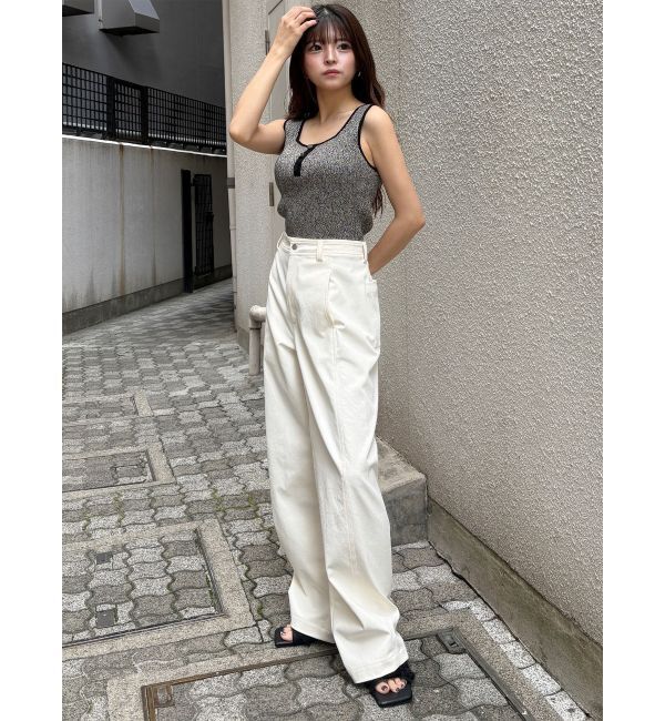 MURUA「ベーシックバレルレッグパンツ」|その他|