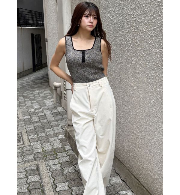 MURUA「ベーシックバレルレッグパンツ」|その他|