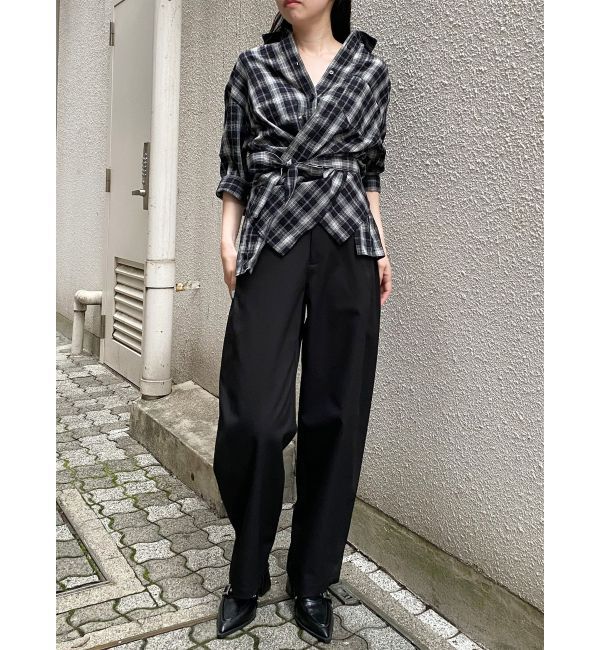 MURUA「ベーシックバレルレッグパンツ」|その他|