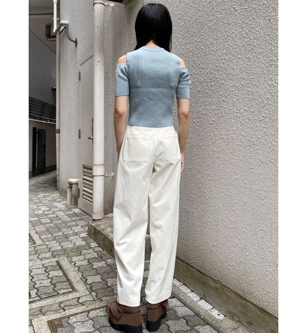 MURUA「ベーシックバレルレッグパンツ」|その他|