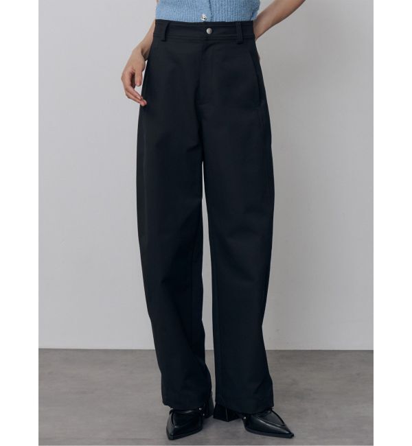 MURUA「ベーシックバレルレッグパンツ」|その他|ブラック