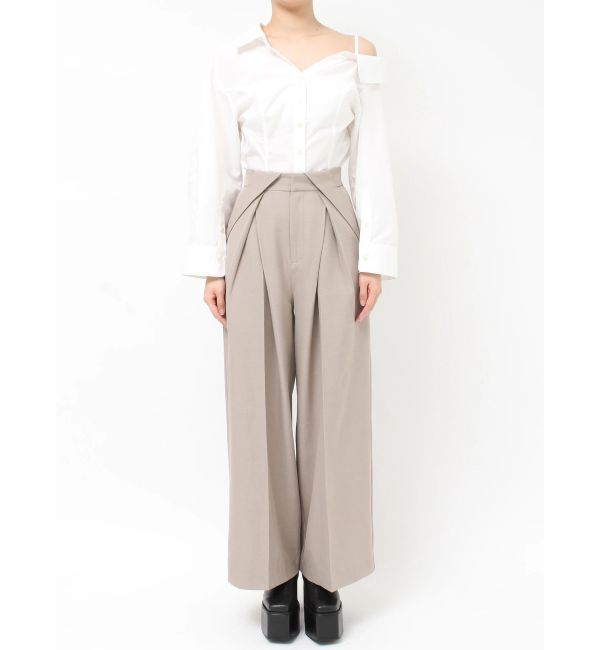 MURUA「タックポケットワイドパンツ」|その他|