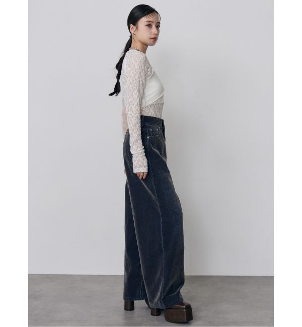 MURUA「カラーモールデニムパンツ【セットアップ着用可】」|デニム|