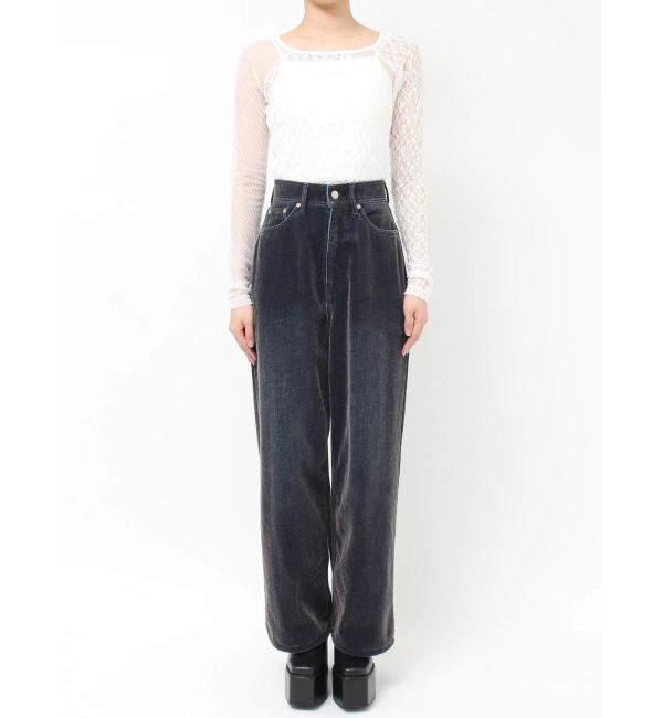 MURUA「カラーモールデニムパンツ【セットアップ着用可】」|デニム|