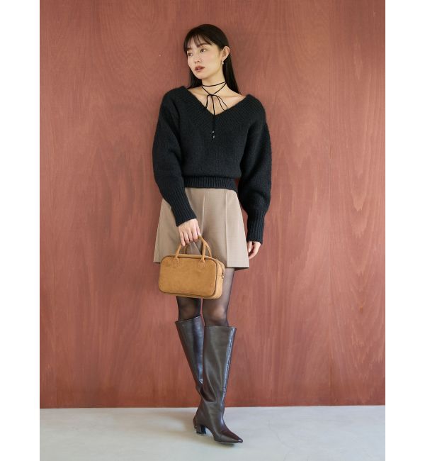 LAGUNAMOON「【VELETTO】フェイクスエードボストンBAG」|その他|