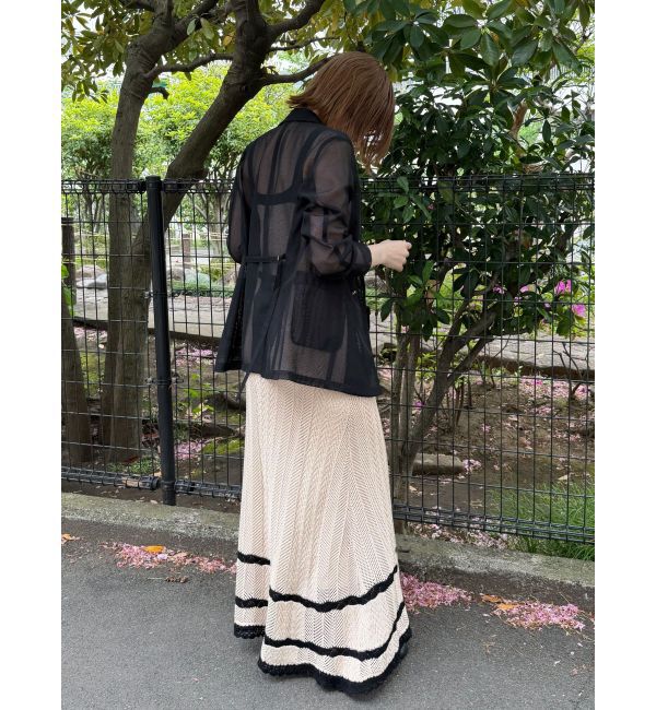 LAGUNAMOON「ノースリレースニットワンピース」|ワンピース|