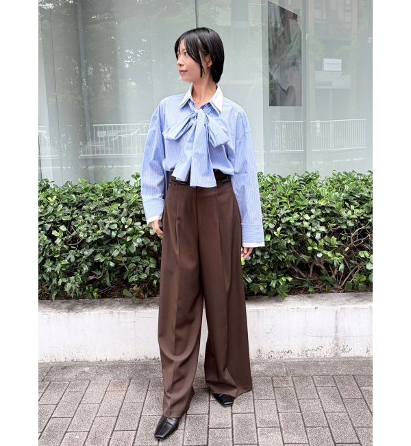 LAGUNAMOON「【POLO BCSコラボ】ボウタイシャツ」|シャツ・ブラウス|