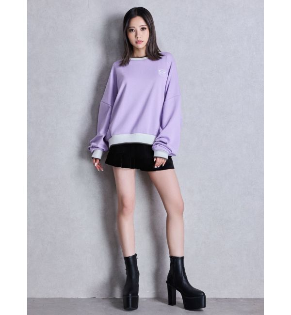GYDA「GYDA BICOLOR スウェットトップス」|スウェット・ジャージ|