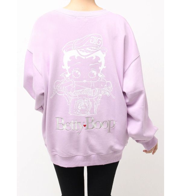 GYDA「BETTY&times;GYDA GLITTER embroideryプルオーバー」|スウェット・ジャージ|