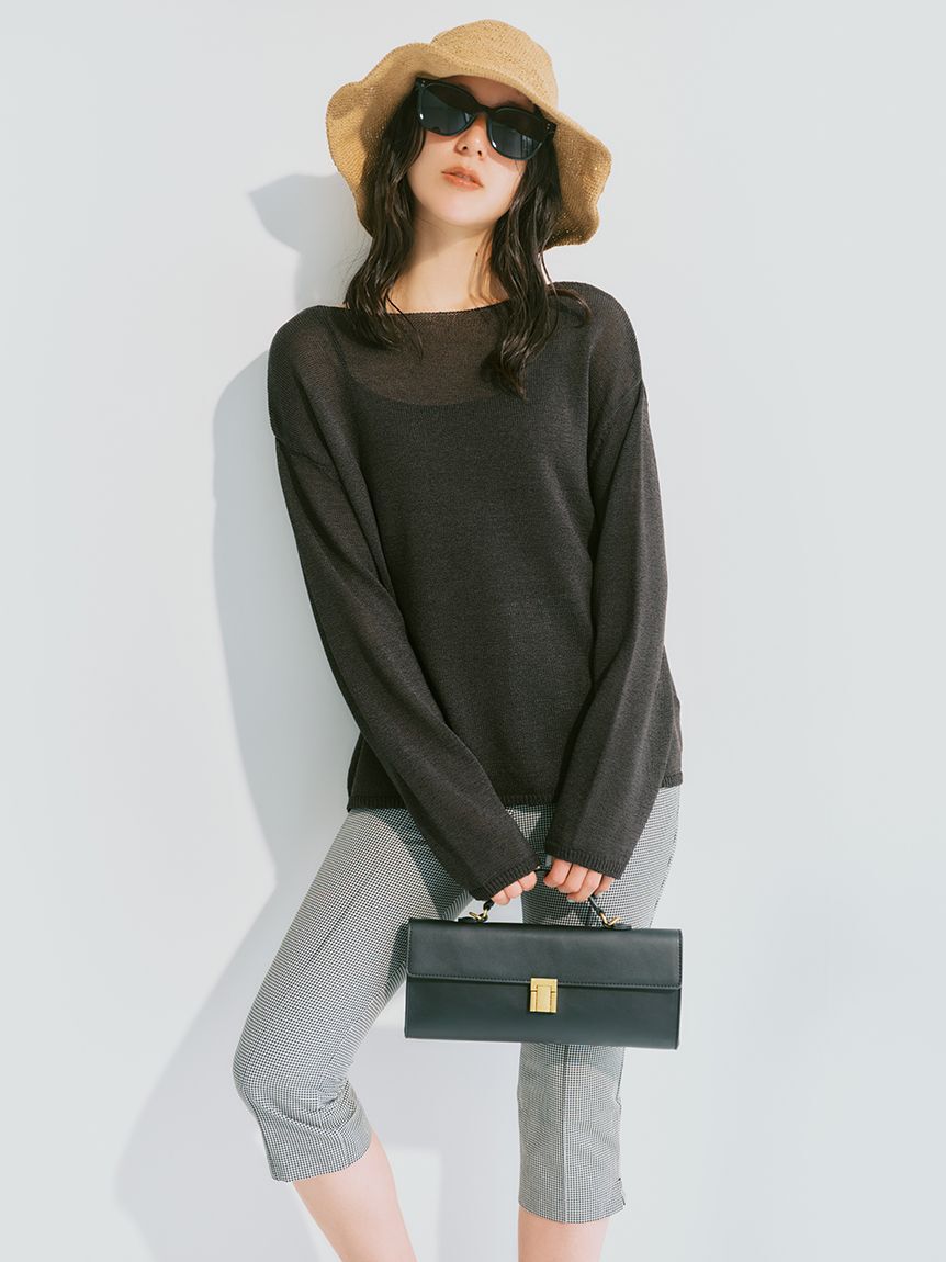 Mila Owen「ワイドクラッチショルダーバッグ」|ショルダー・メッセンジャー|