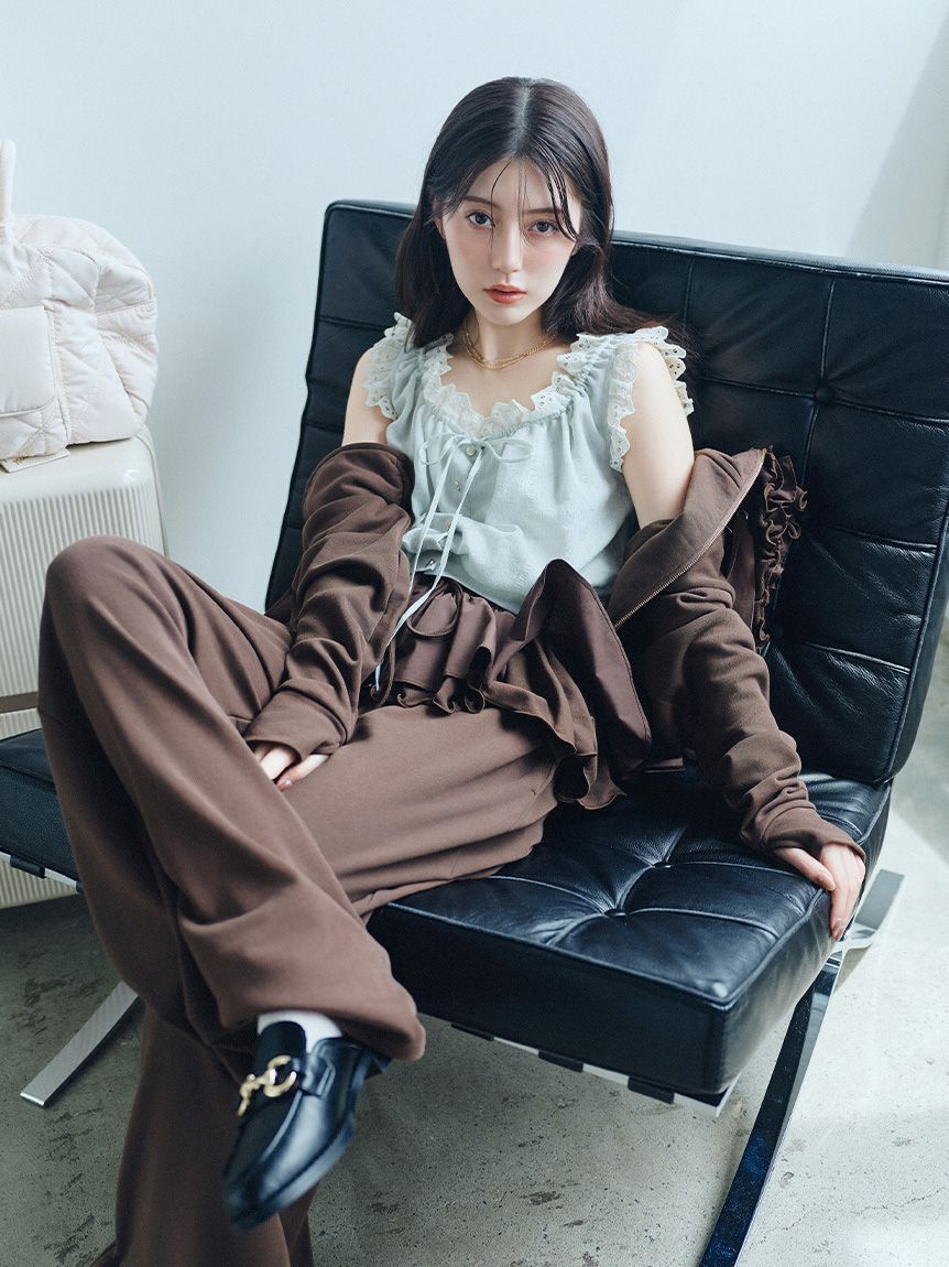 SNIDEL「ローファーサボ」|パンプス|