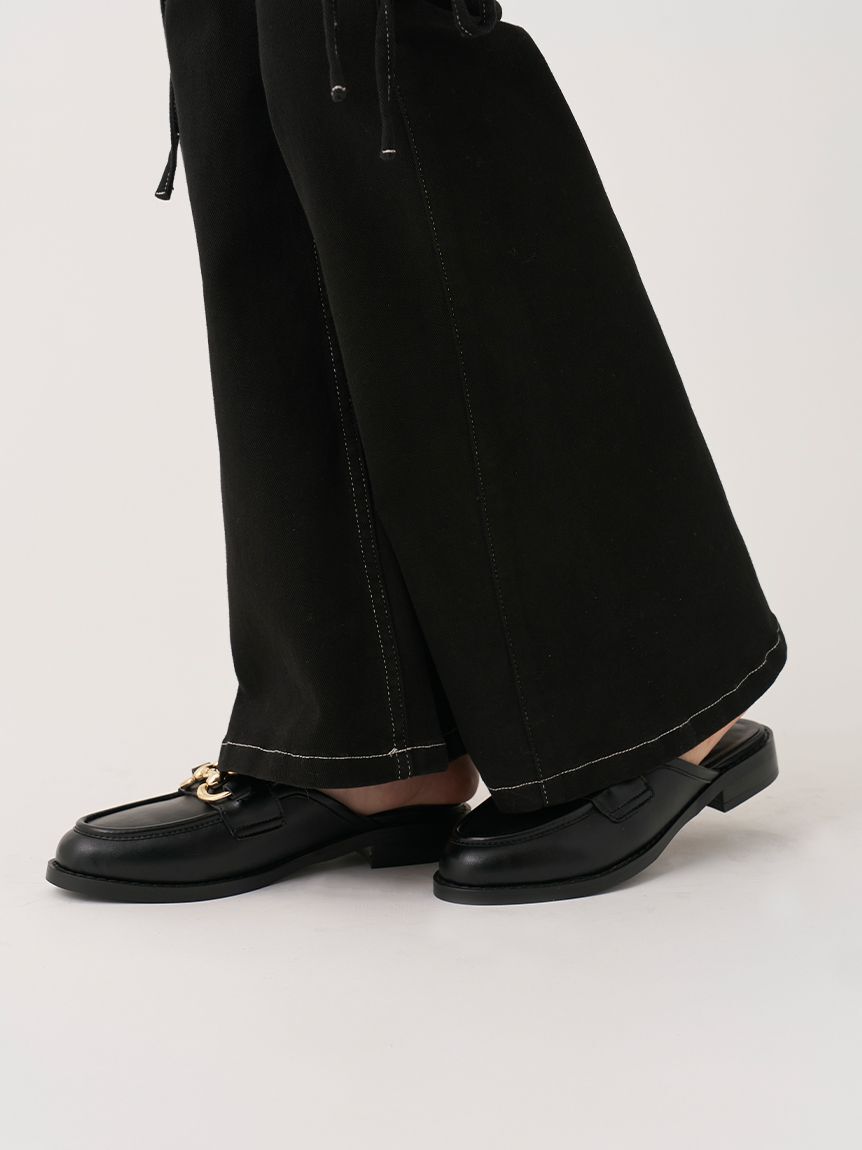 SNIDEL「ローファーサボ」|パンプス|