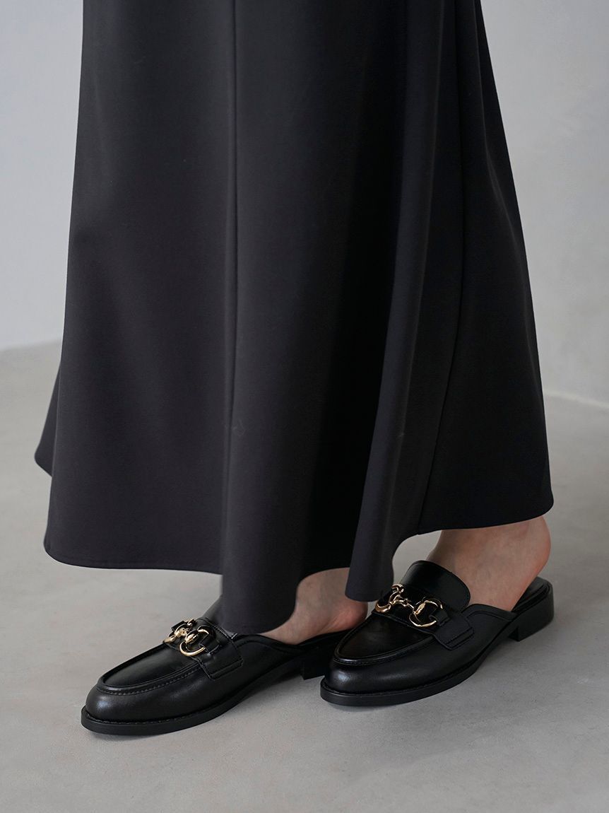 SNIDEL「ローファーサボ」|パンプス|